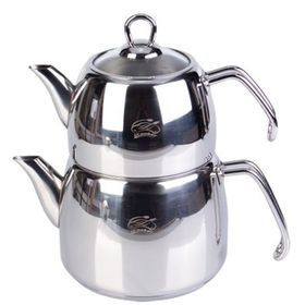 Cooker CKR2618 Lara Aile Boy Çelik Çaydanlık Takımı
