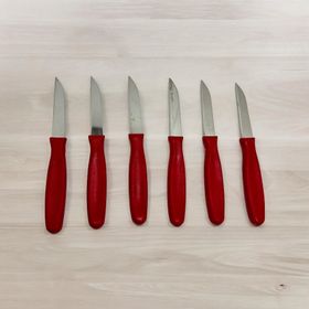 Cooker CKR2649 6'lı Kırmızı Meyve Bıçağı