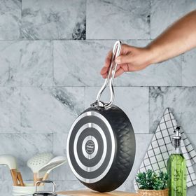 Cooker CKR2853 Siyah Platin Titanium 7 Parça Tencere Seti