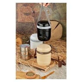 Cooker CKR3146 Lüx 1.2 lt Çelik Hazneli 3'lü Yemek Termosu