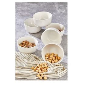 Cooker CKR4008 6'lı Porselen Çizgili Kase