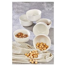 Cooker CKR4008 6'lı Porselen Çizgili Kase