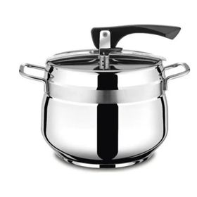 Cooker CKR912 Lara Gümüş 8 lt Düdüklü Tencere