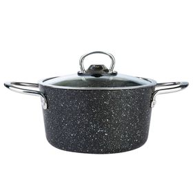 Cookplus Biogranit Panama 7 Parça Siyah Tencere Seti
