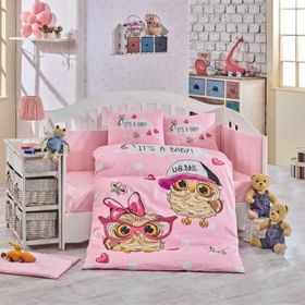 Cool Baby Pembe Bebek Nevresim Takımı