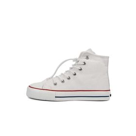 Cool Luis Beyaz Uzun Konvers Unisex Çocuk Keten Ayakkabı