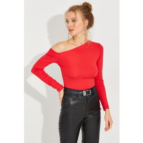Cool & Sexy EY2597 Kırmızı Kadın Bluz