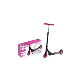 Cool Wheels 100 kg Taşıma Kapasiteli Katlamalı 2 Tekerlekli Dev Teker Pembe Scooter