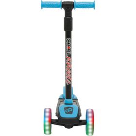 Cool Wheels FR58055 Mavi LED Işıklı 3 Tekerlekli Yükseklik Ayarlı Scooter