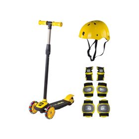 Cool Wheels Işıklı Sarı Twist Scooter