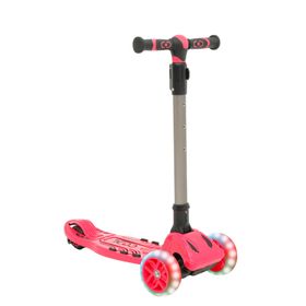 Cool Wheels Led Işıklı 3 Tekerlekli Yükseklik Ayarlı Pembe Twist Çocuk Scooter