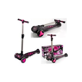 Cool Wheels Nova 3 Pembe Tekerlekli Işıklı Scooter