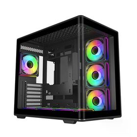Cooler Master Elite 600 E600-KGNN-S02 ARGB Fanlı Siyah ATX Gaming Bilgisayar Kasası