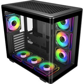 Cooler Master Elite 600 E600-KGNN-S02 ARGB Fanlı Siyah ATX Gaming Bilgisayar Kasası