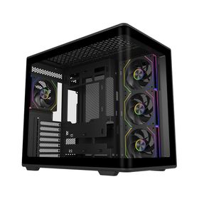 Cooler Master Elite 600 E600-KGNN85-S01 ARGB Fanlı 850 W Siyah ATX Gaming Bilgisayar Kasası