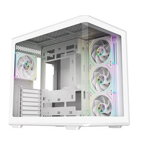 Cooler Master Elite 600 E600-WGNN85-S01 ARGB Fanlı 850 W Beyaz ATX Gaming Bilgisayar Kasası