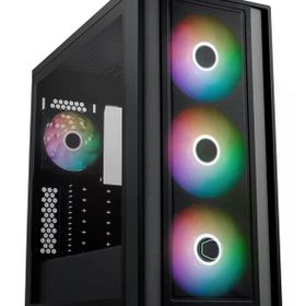 Cooler Master MasterBox 600 MB600-KGNN-S00 ARGB Fanlı Siyah E-ATX Gaming Bilgisayar Kasası