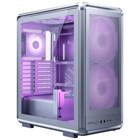 Cooler Master Masterframe 500 Mesh MF500M-SHNN-S01 ARGB Fanlı Gümüş E-ATX Gaming Bilgisayar Kasası