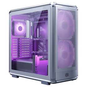 Cooler Master MasterFrame 600 Mesh MF600M-SGNN-S01 ARGB Fanlı Gümüş E-ATX Gaming Bilgisayar Kasası