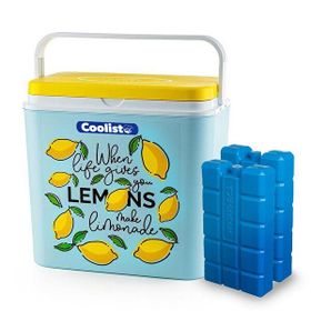 Coolist CLB30LM 30 lt Limon Desenli Buzluk + 3x400 gr Buz Kaseti