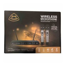 Cooma B2787 Çift El UHF PLL Band Seçme Telsiz Mikrofon