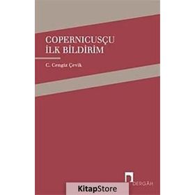 COPERNİCUSÇU İLK BILDIRIM - C. CENGIZ ÇEVİK