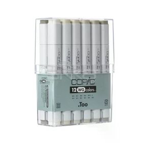 Copic 12'li Set Warm Grey Marker Kalem