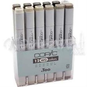 Copic 12'li Set Warm Grey Marker Kalem
