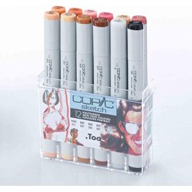 Copic 21 075 705 12'li Skin Tones Sketch Marker Seti