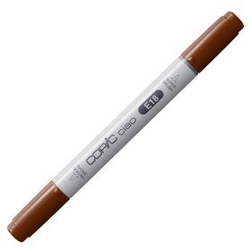 Copic 22 075 256 E18 Copper Ciao Marker Kalem