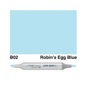 Copic B02 Robin's Egg Blue Sketch Marker