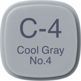 Copic C4 Cool Gray No.4 Markör Kalem