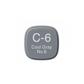 Copic C6 Cool Gray No.6 Markör Kalem