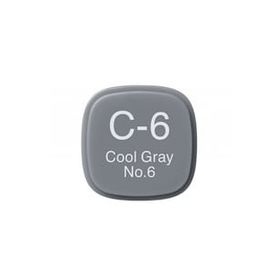 Copic C6 Cool Gray No.6 Markör Kalem