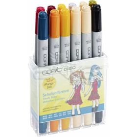 Copic Ciao 12'li Set School Uniforms Marker Kalem