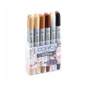 Copic Ciao 12'li Set Skin Tones Marker Kalem