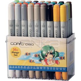 Copic Ciao 36'lı Set Manga Marker Kalem