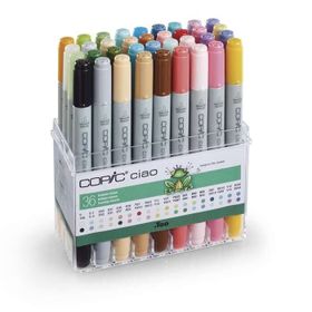 Copic Ciao Brilliant Colours Set 36’lı Teknik Çizim Kalemi