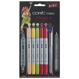 Copic Ciao Marker Set 5+1 Manga 8 Marker Set