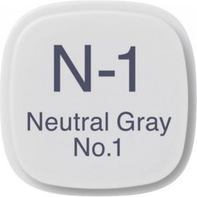 Copic N-1 Neutral Gray No.1 Markör Kalem