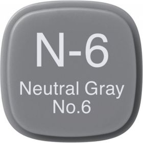 Copic N-6 Neutral Gray No.6 Markör Kalem