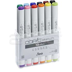Copic Sketch 12'li Set Basic Colors Marker Kalem