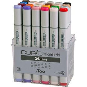Copic Sketch 24 Colors Marker Set
