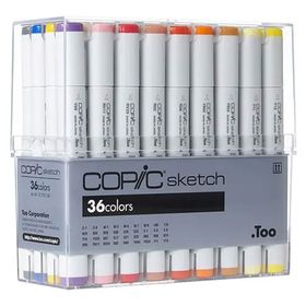 Copic Sketch 36'lı Set Basic Colours Kalem