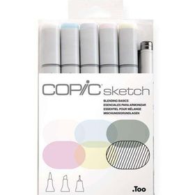 Copic Sketch 6'lı Blending Basics Marker Set