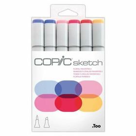 Copic Sketch 6'lı Floral Favorites 2 Marker Set