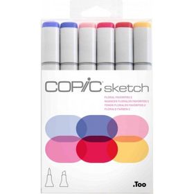 Copic Sketch 6'lı Floral Favorites 2 Marker Set