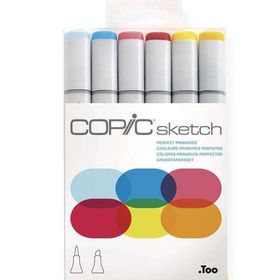 Copic Sketch 6'lı Perfect Prımarıes Marker Set