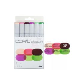 Copic Sketch 6'lı Set Froral Favorites 1 Marker Kalem