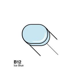 Copic Sketch B12 Ice Blue Marker Kalem